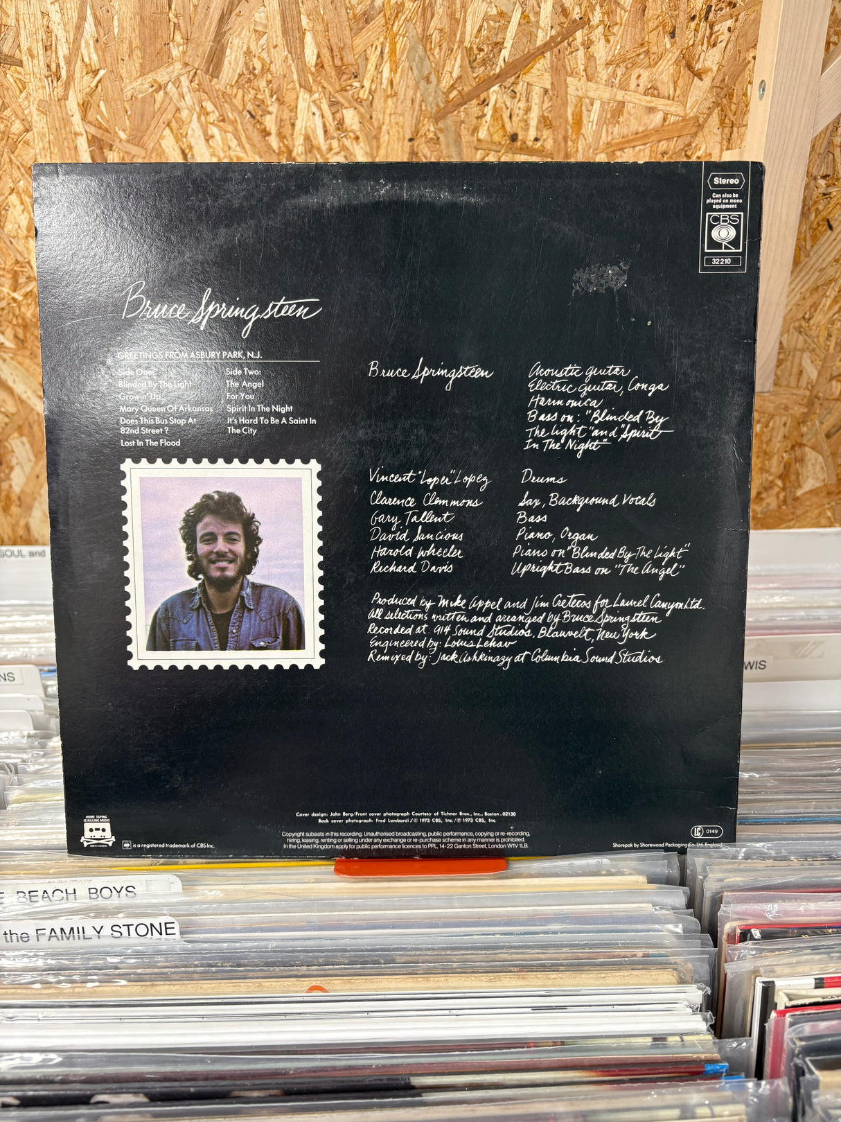 Bruce Springsteen - Greeting from Asbury Park - VINYL