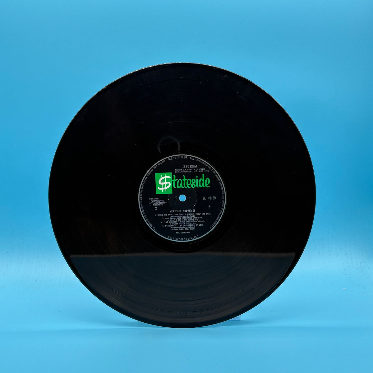 The Supremes - Meet The Supremes UK Original Stateside Vinyl