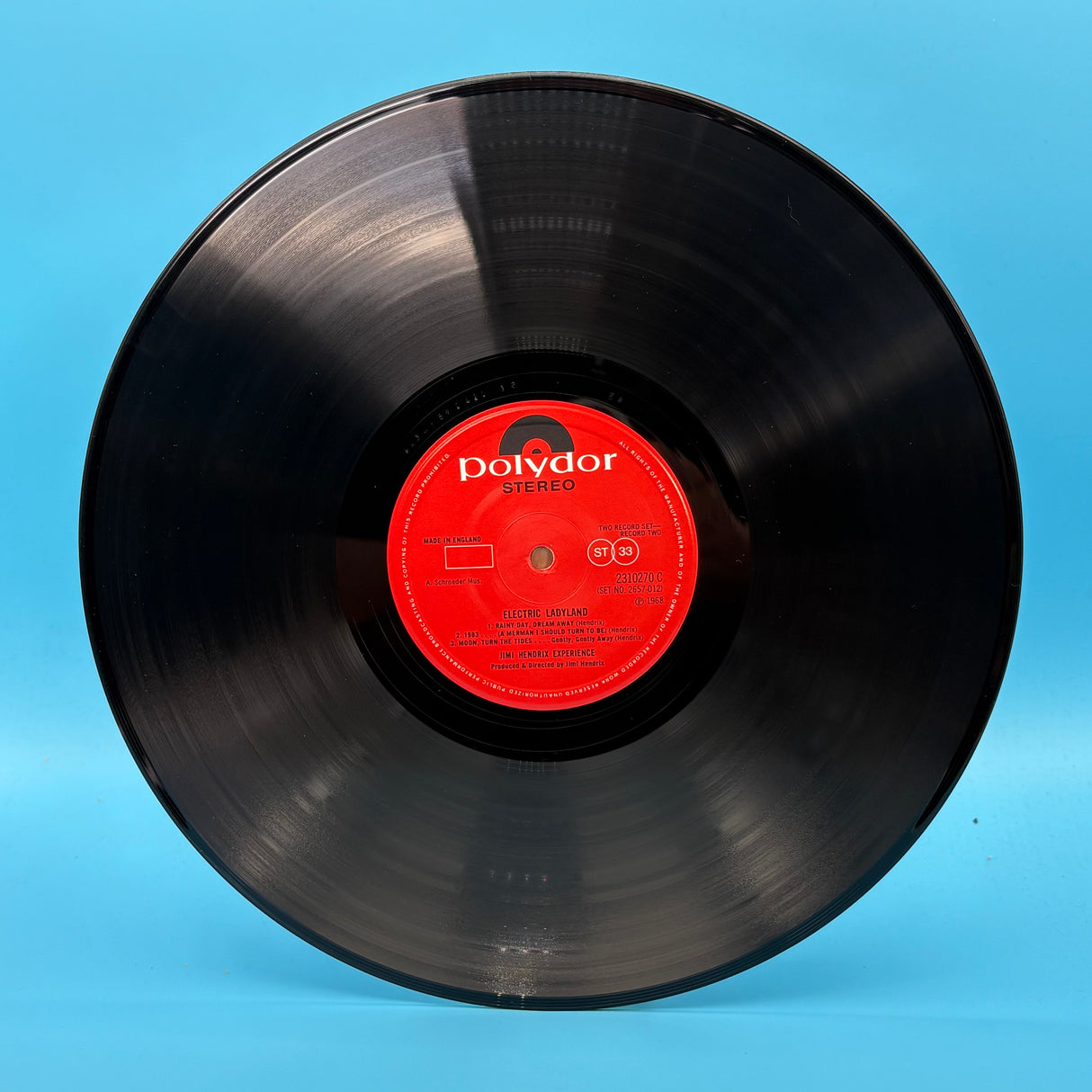 Jimi Hendrix - Electic Ladyland Polydor Banned Sleeve Vinyl
