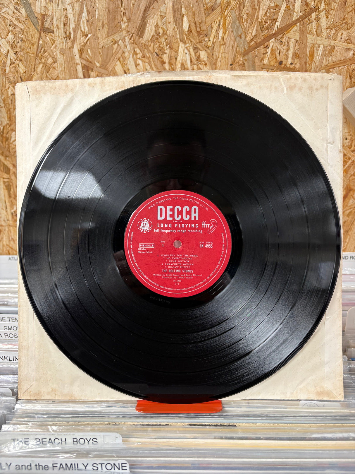 The Rolling Stones - Beggars Banquet - (Mono/Unboxed Decca) - VINYL