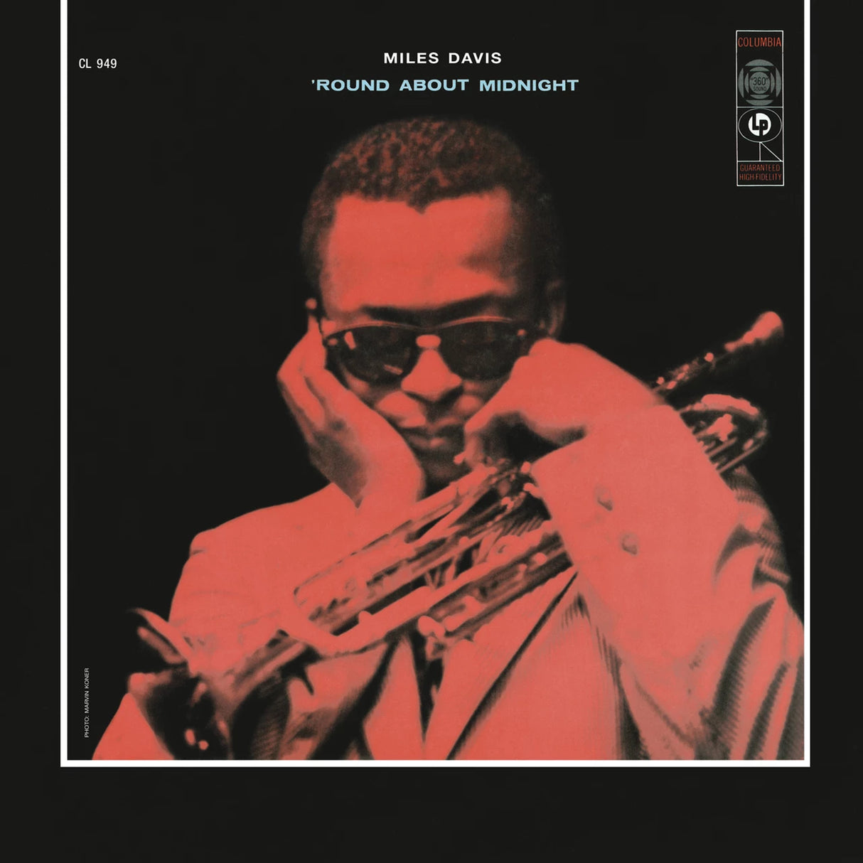 MILES DAVIS - 'ROUND ABOUT MIDNIGHT - VINYL