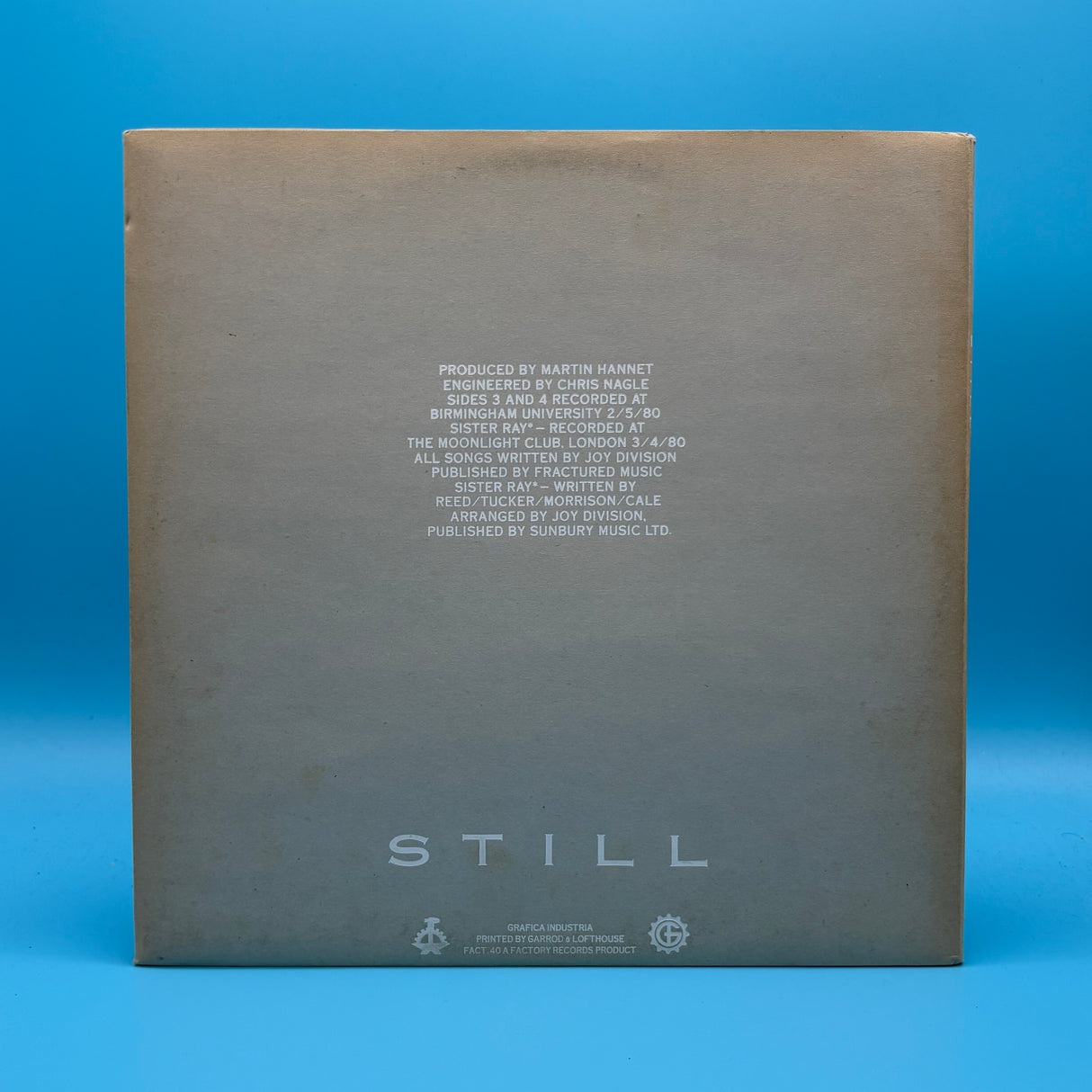 Joy Division - Still Vinyl