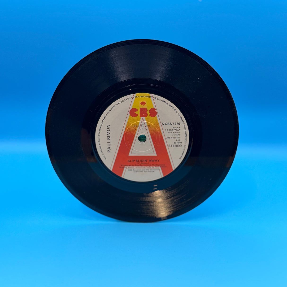 Paul Simon - Slip Slidin' Away Advanced Demo Vinyl
