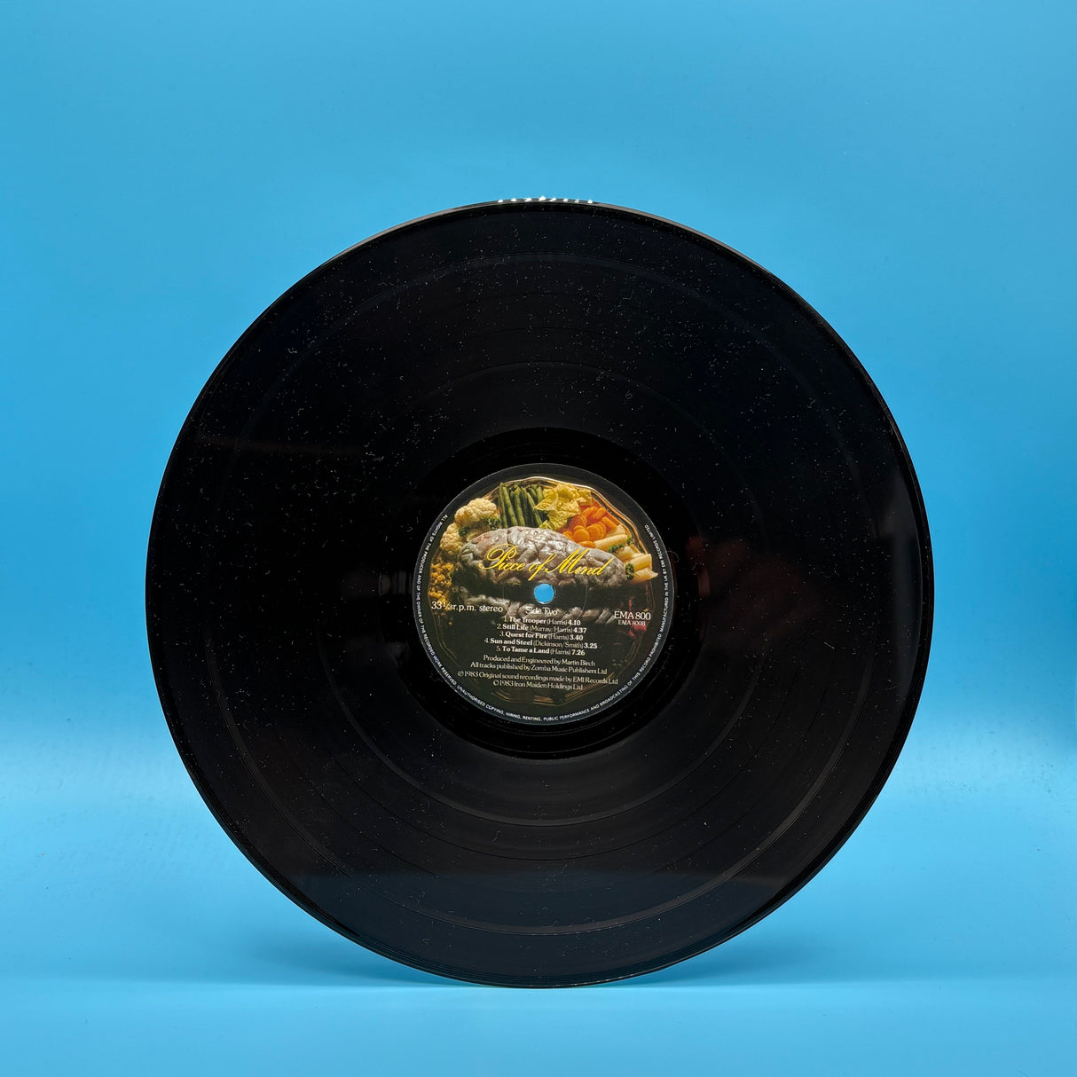 Iron Maiden - Piece Of Mind Original Vinyl