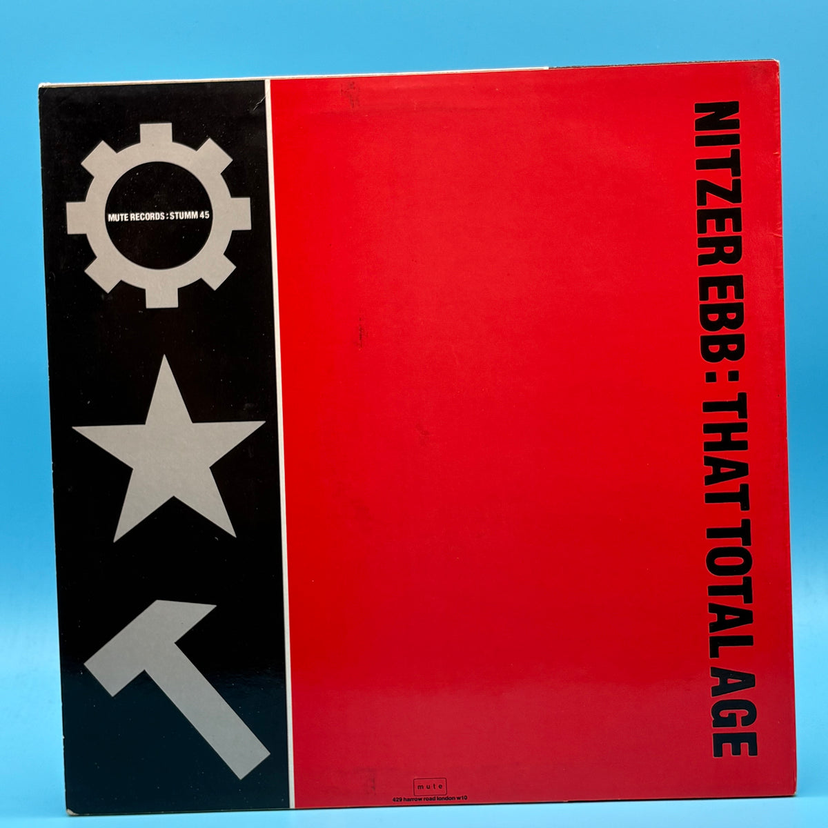 Nitzer Ebb - That Total Age Original UK Vinyl