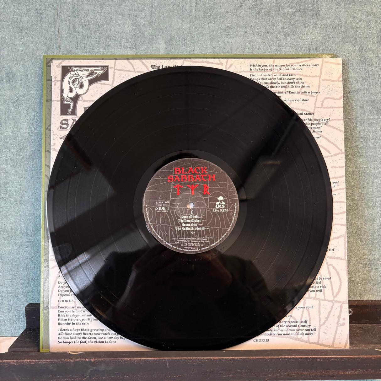 Black Sabbath - TYR - UK First Press - Signed - VINYL