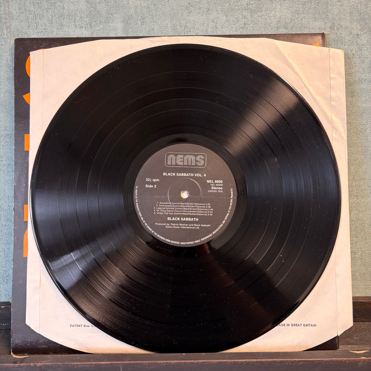 Black Sabbath - Vol. 4 - NEMS - VINYL