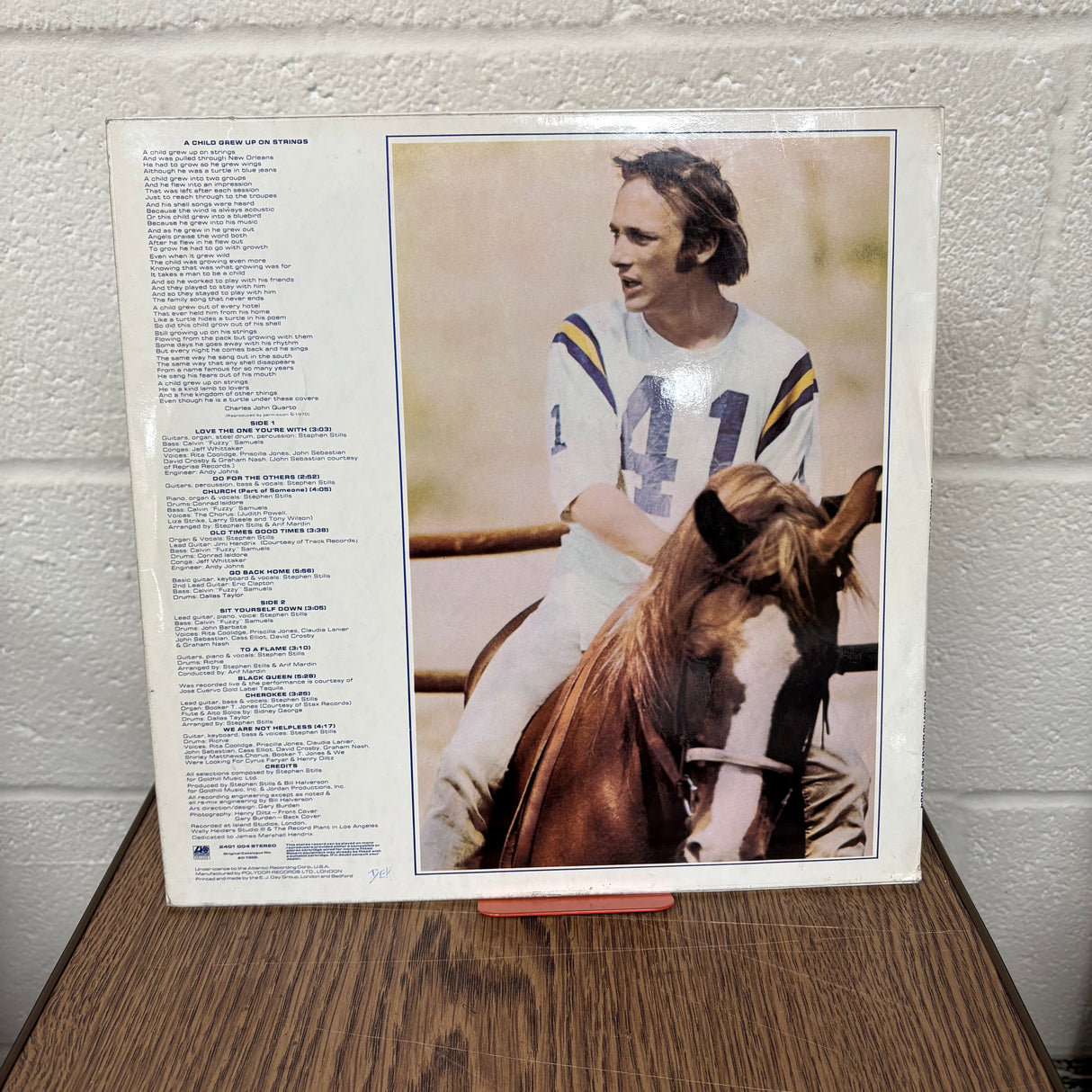 Stephen Stills - S/T - Plum Atlantic - VINYL
