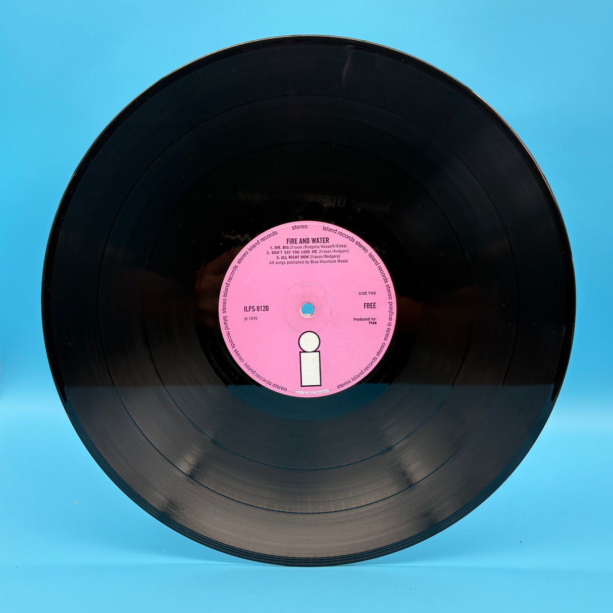 Free - Fire And Water Pink Island Original Vinyl