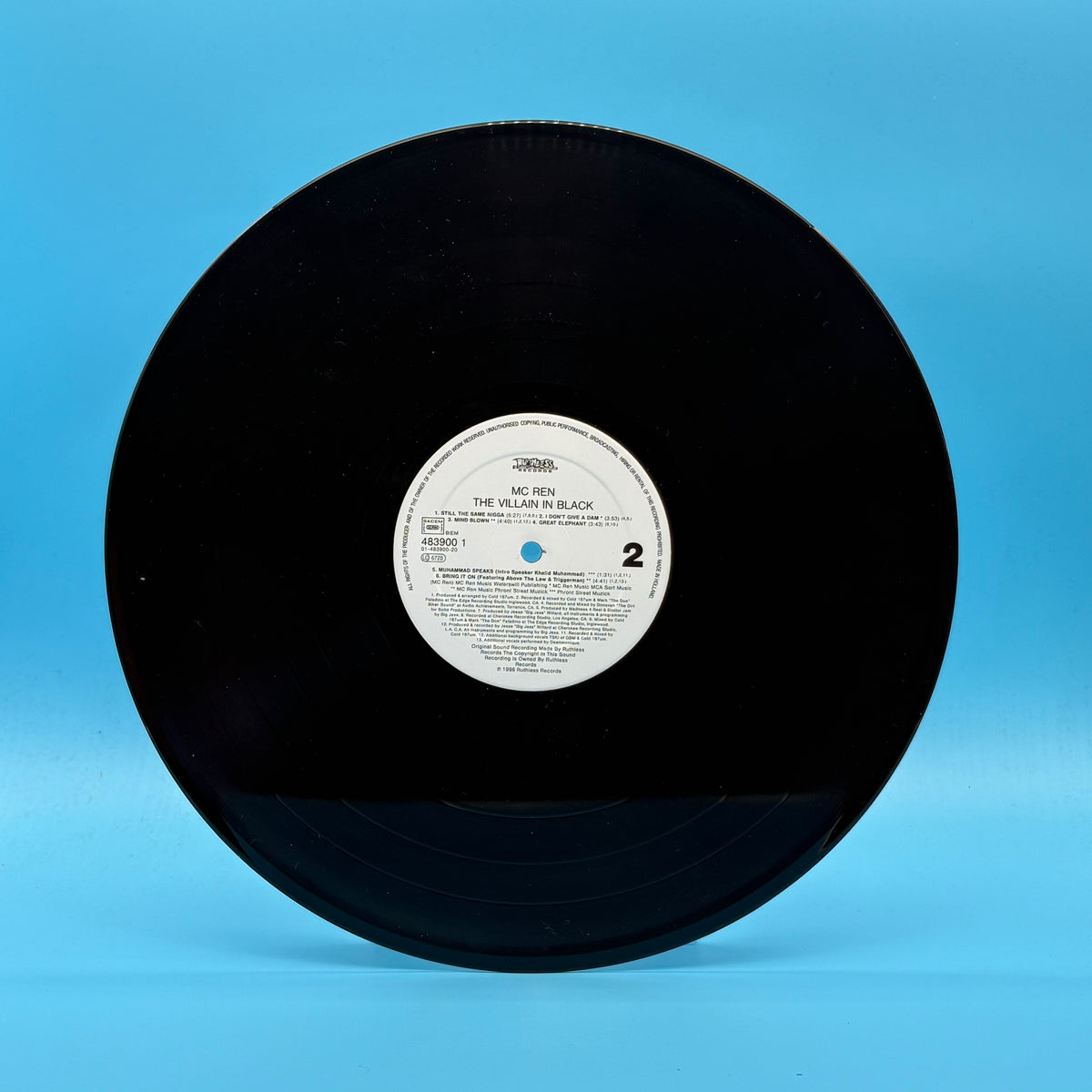 MC Ren - The Villain In Black Vinyl