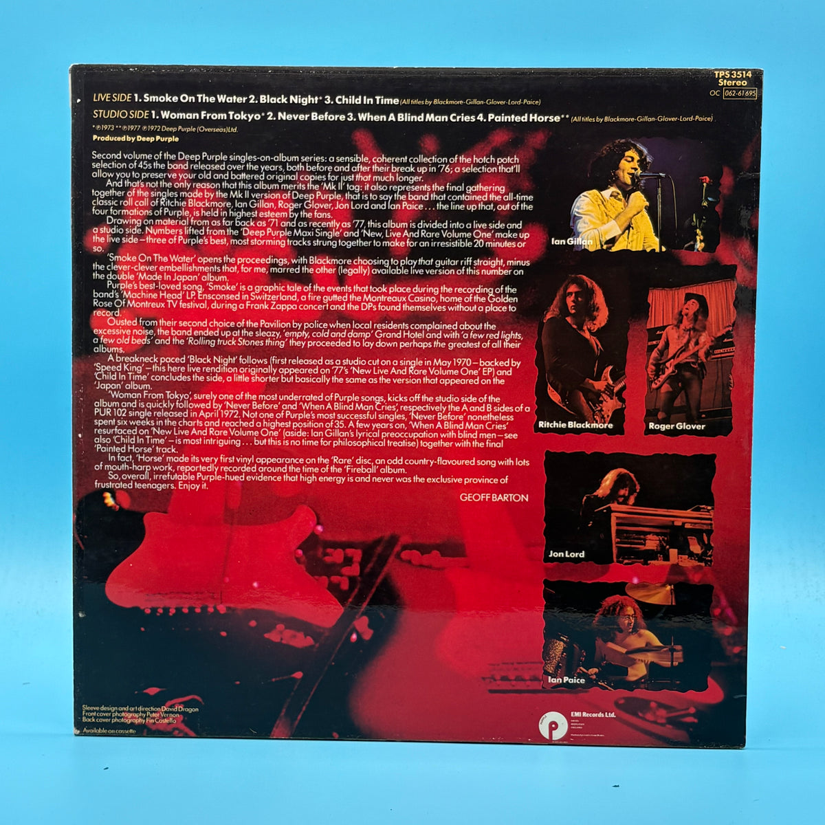 Deep Purple - The Mark 2 Purple Singles Purple Vinyl