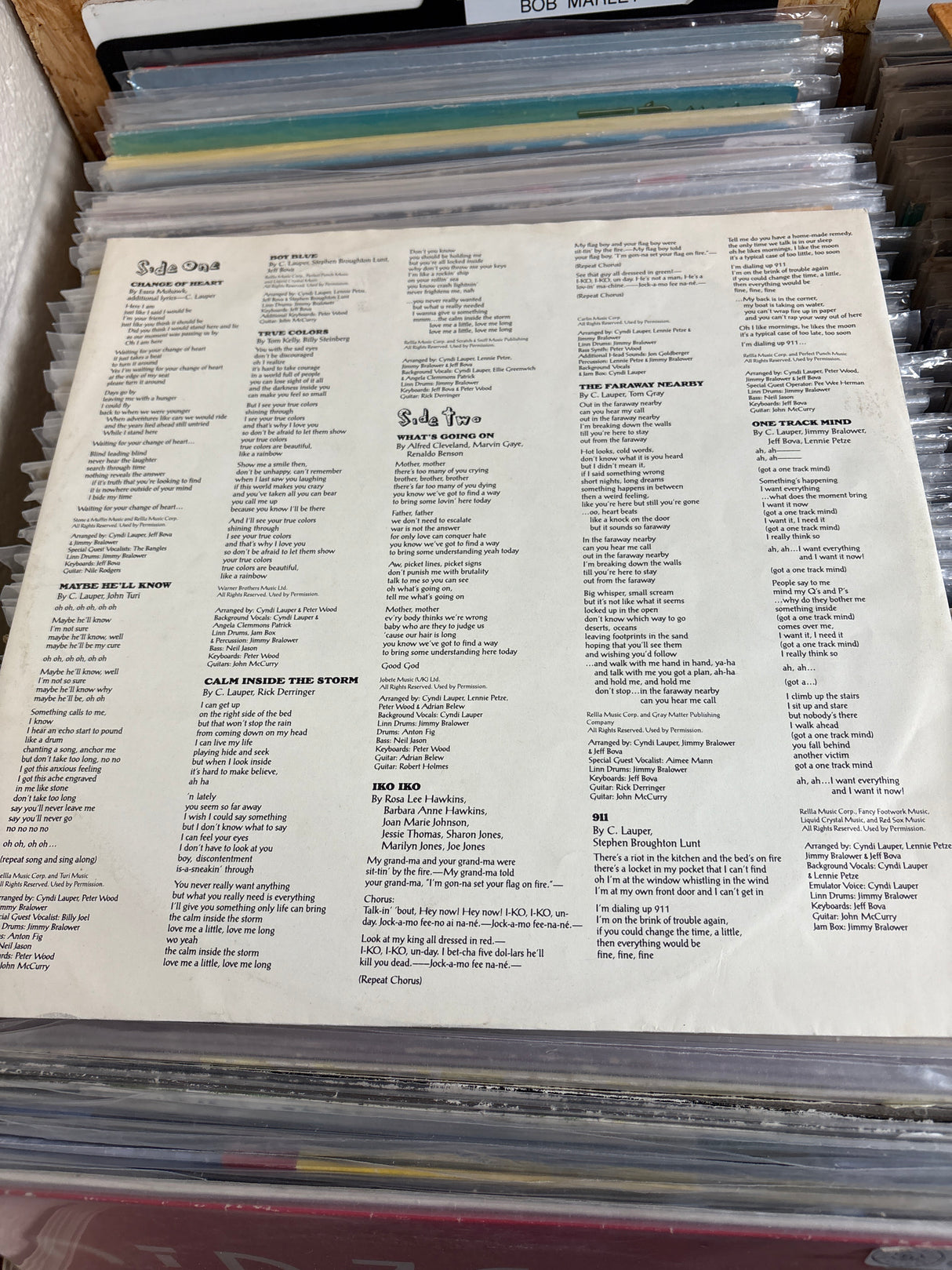 Cyndi Lauper - True Colors - VINYL