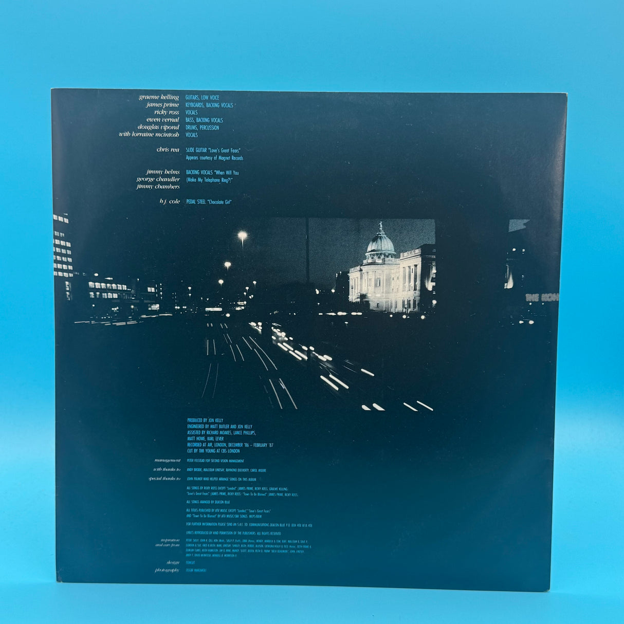Deacon Blue - Raintown Vinyl