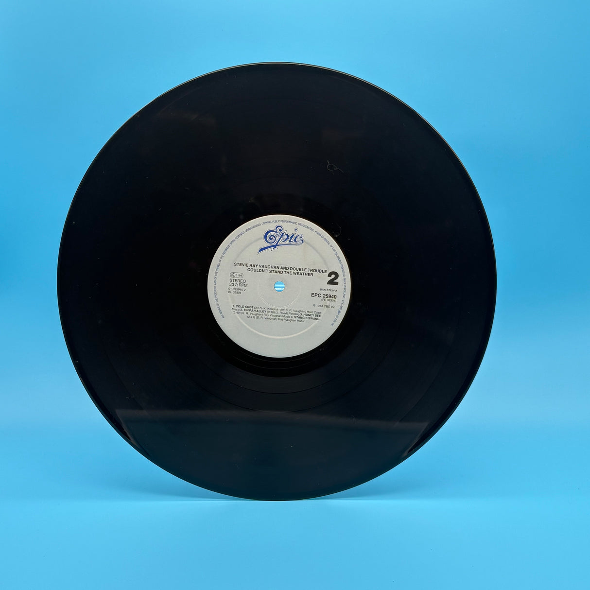 Stevie Ray Vaughan - Couldn’t Stand The Weather Vinyl
