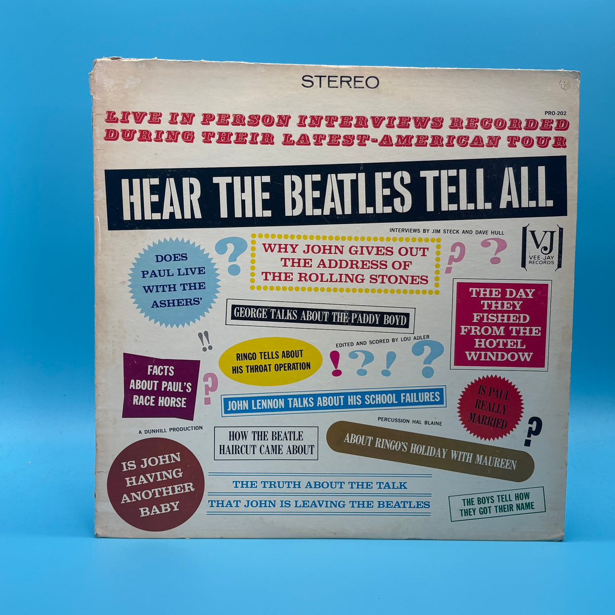 Hear The Beatles Tell All Vinyl