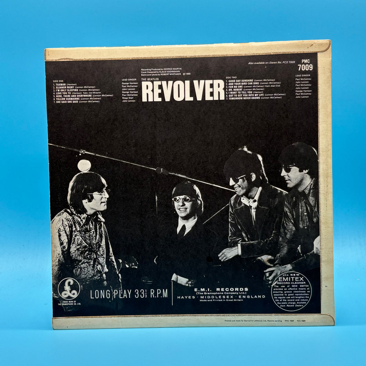 The Beatles - Revolver Mono UK First Press (Dr Robert) -3/-2 vinyl