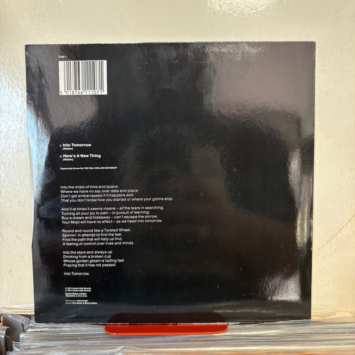 The Paul Weller Movement - Into Tomorrow Vinyl