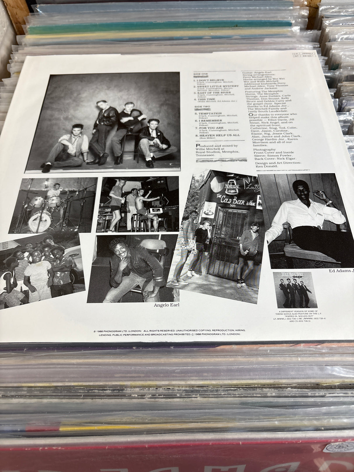 Wet Wet Wet - The Memphis Sessions - VINYL