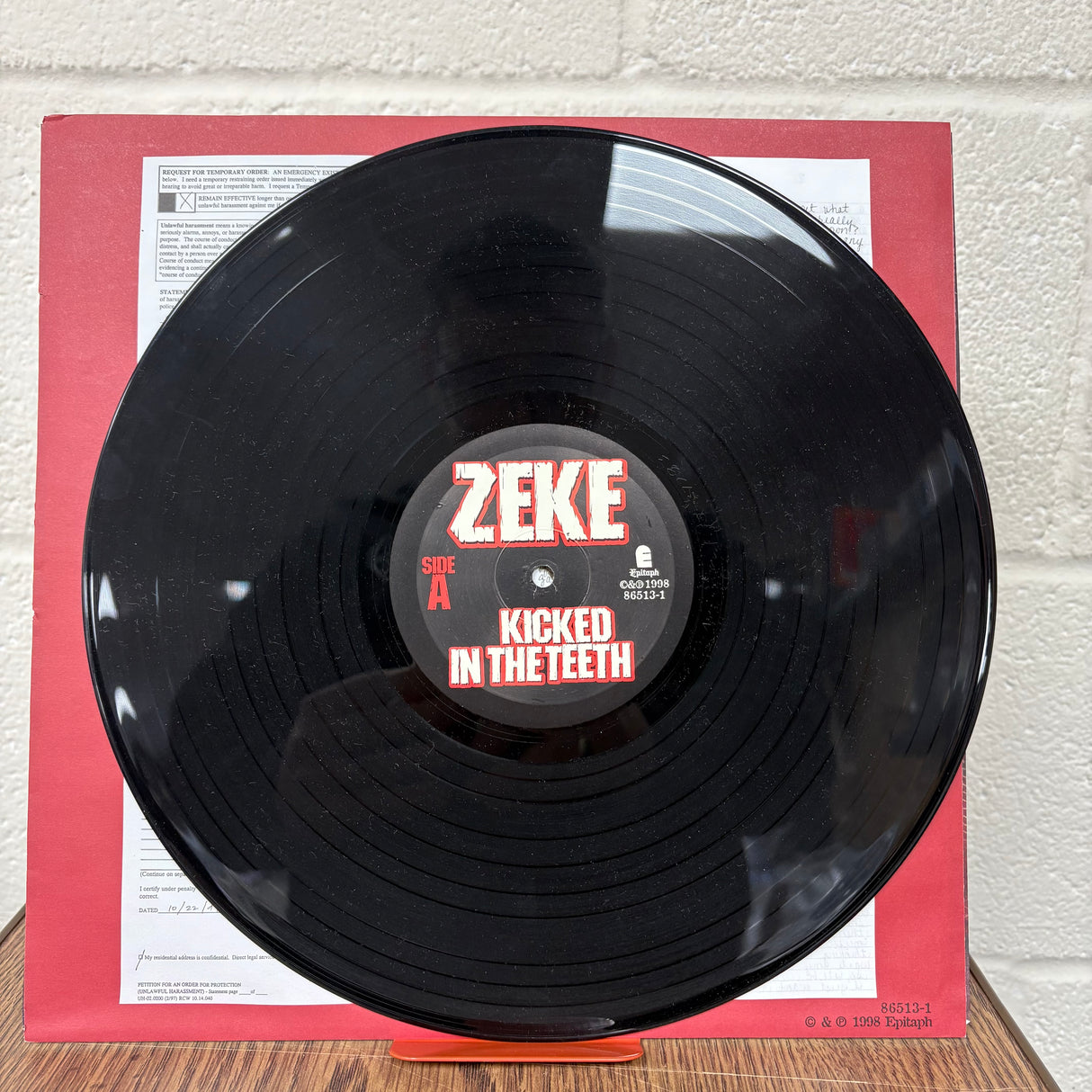 Zeke - Kicked In The Teeth - VINYL