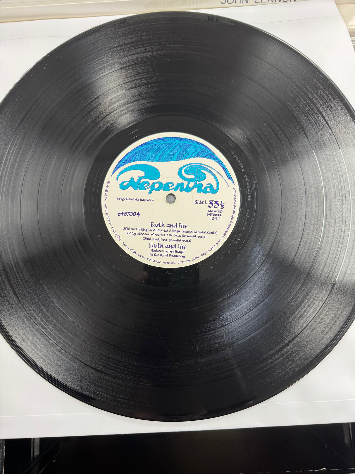 Earth and Fire - RARE 1971 Original - Nepantha Label