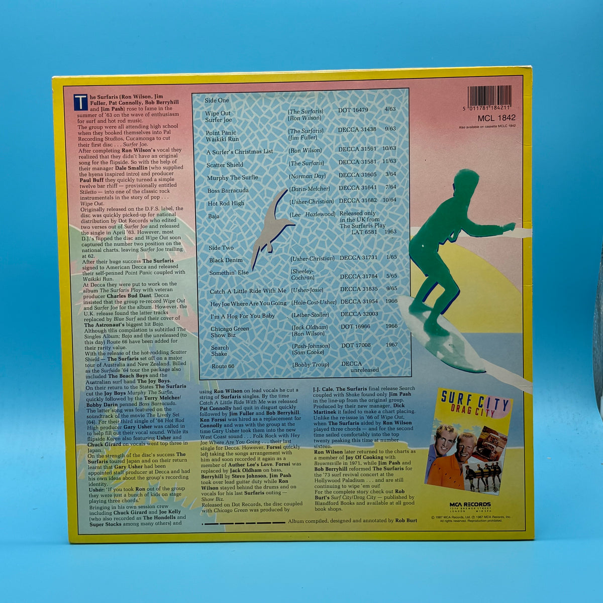 The Surfaris - Wipe Out The Singles 1963-1967 Vinyl