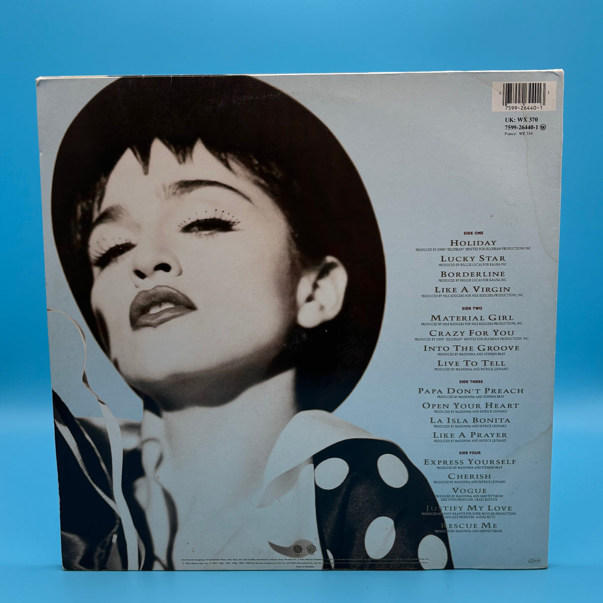Madonna - The Immaculate Collection Vinyl