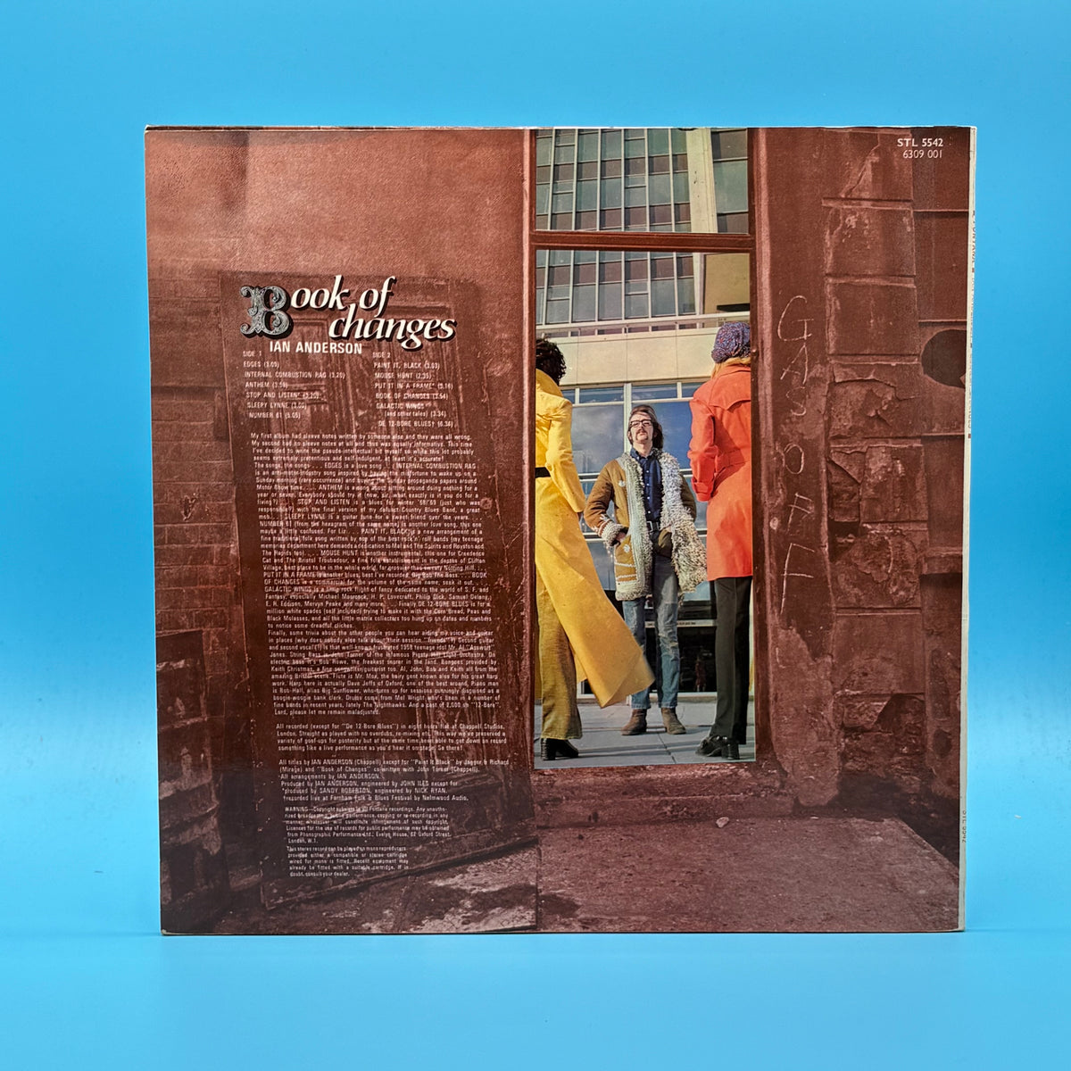 Ian Anderson - Book of Changes Original UK Stereo Vinyl