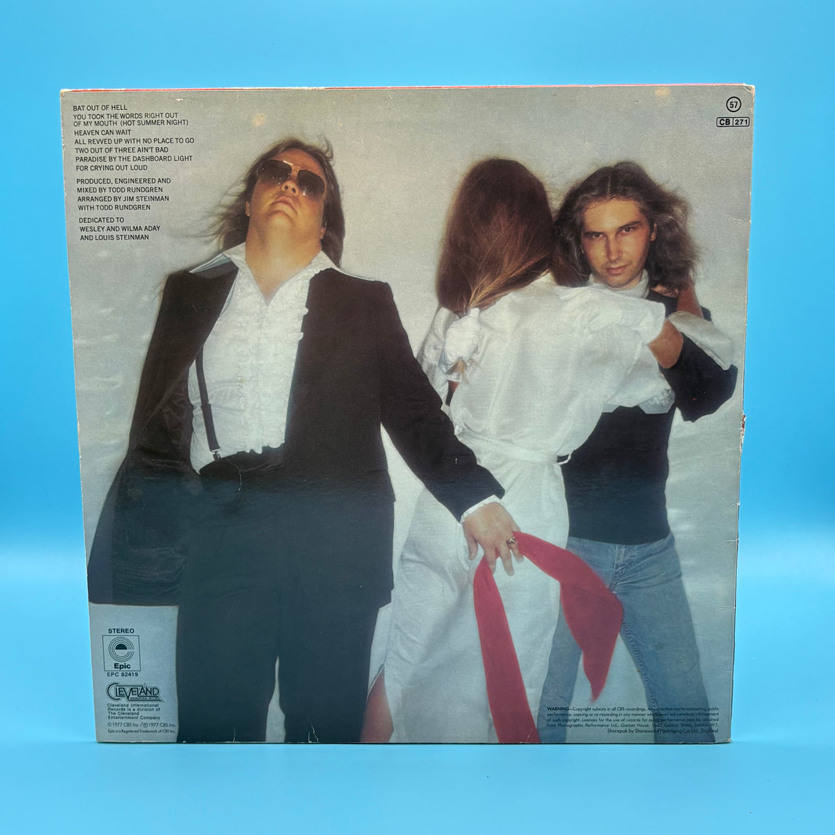 Meat Loaf - Bat Out Of Hell Vinyl