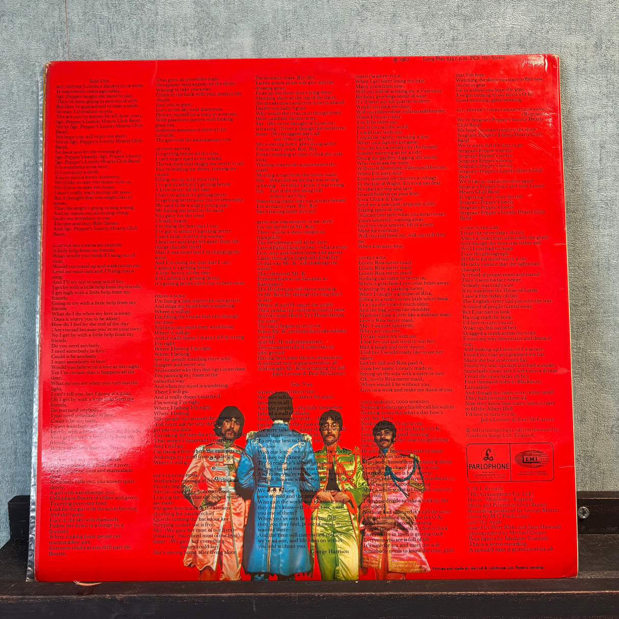 The Beatles - Sgt Peppers Lonely Hearts Club Band - One Box EMI - Stereo - VINYL
