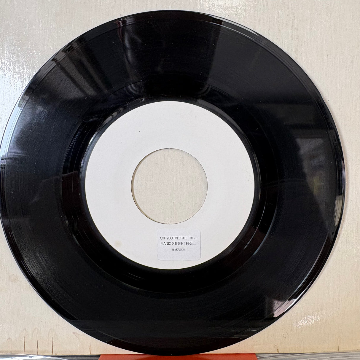 Manic Street Preachers - If You Tolerate This White Label Jukebox Vinyl Single