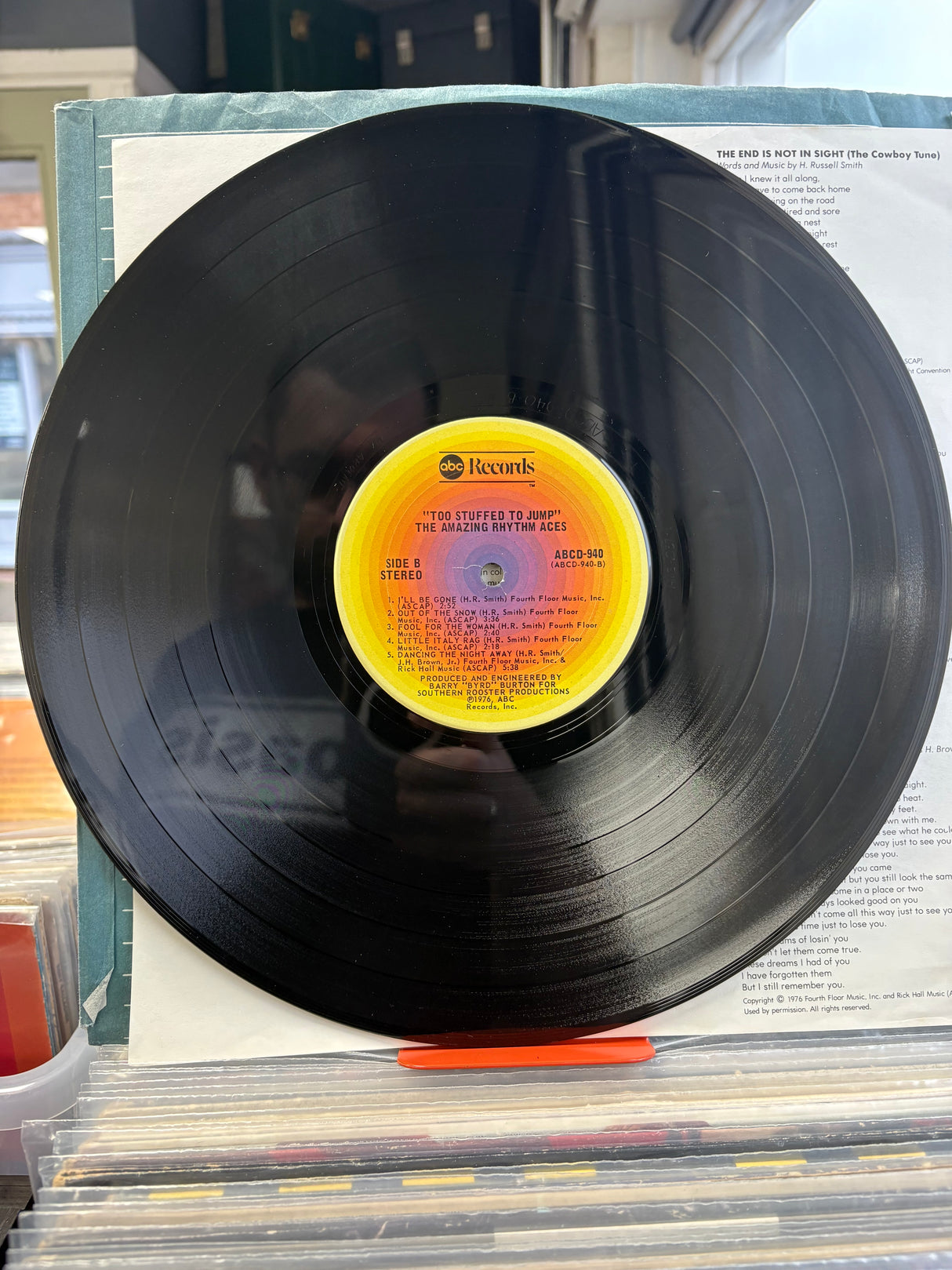 Amazing Rhythm Aces - Too Stuffed To Jump - VINYL