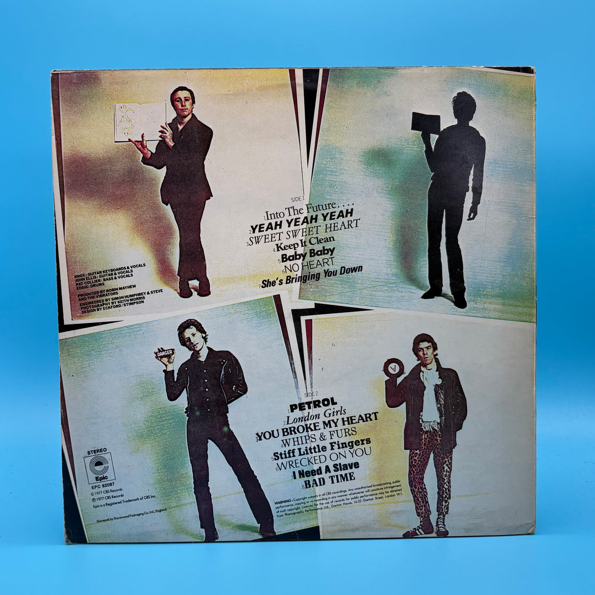 The Vibrators - Pure Mania Vinyl