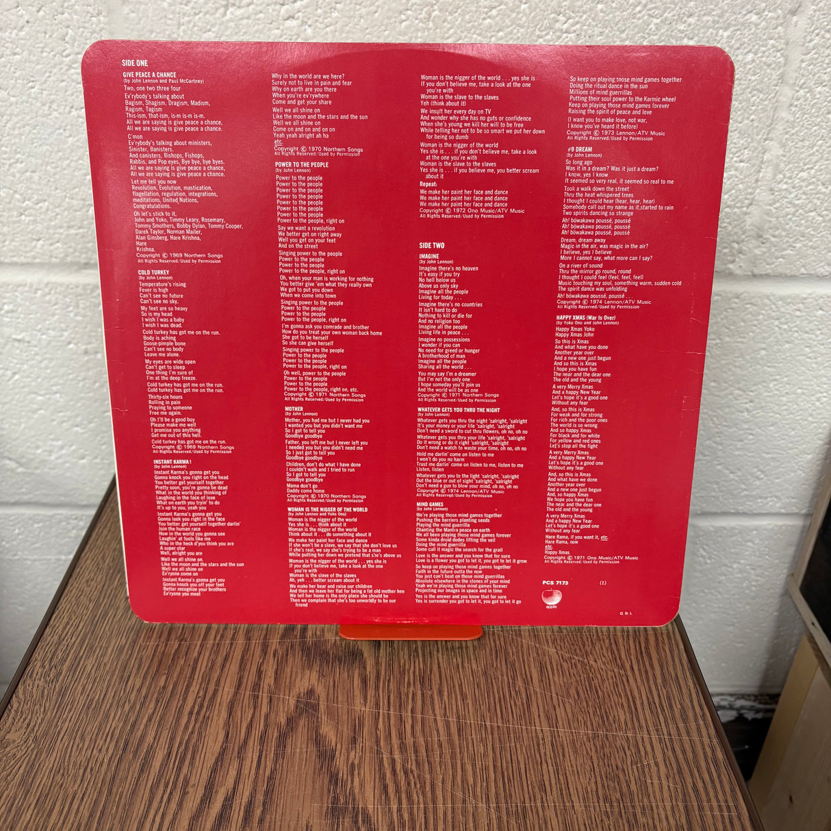 John Lennon & The Plastic Ono Band - Shaved Fish - VINYL