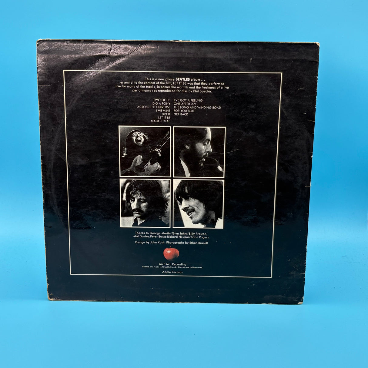 The Beatles - Let It Be Box Set 2U/2U Vinyl