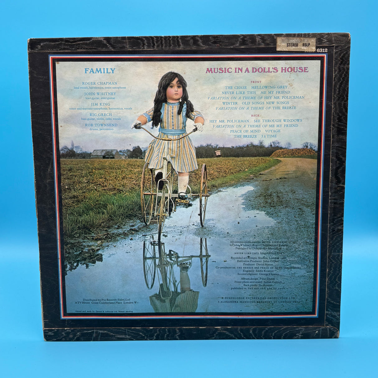 Family - Music In A Dolls House UK Press Vinyl