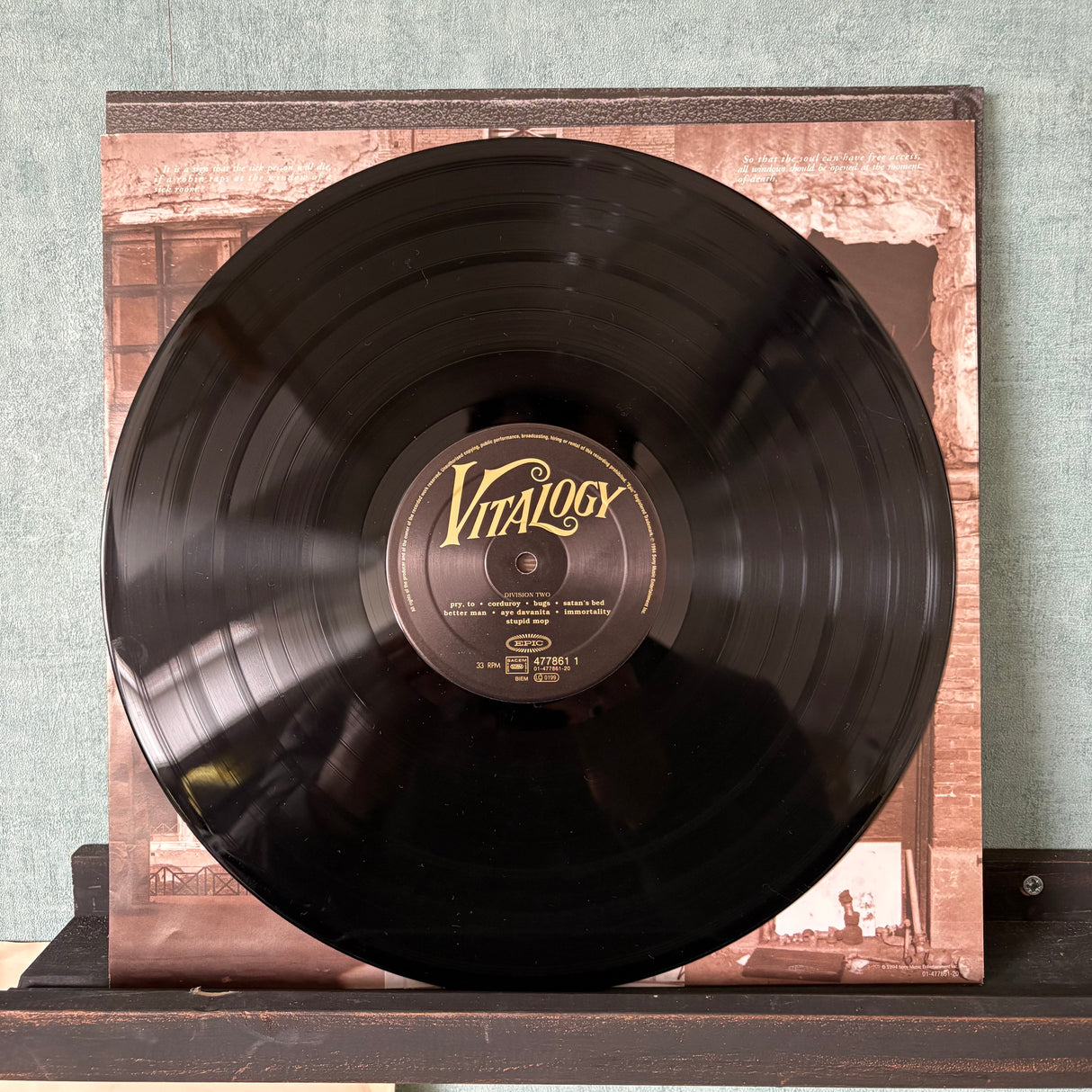 Pearl Jam - Vitalogy - Original UK press - VINYL