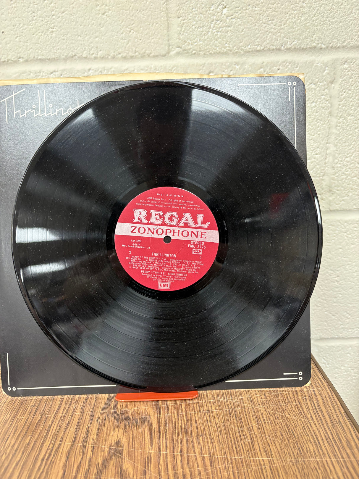 Thrillington - Paul McCartney - Regal Zonophone - VINYL