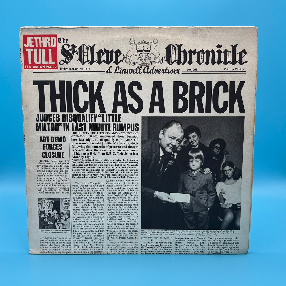 Jethro Tull - Thick As A Brick Vinyl