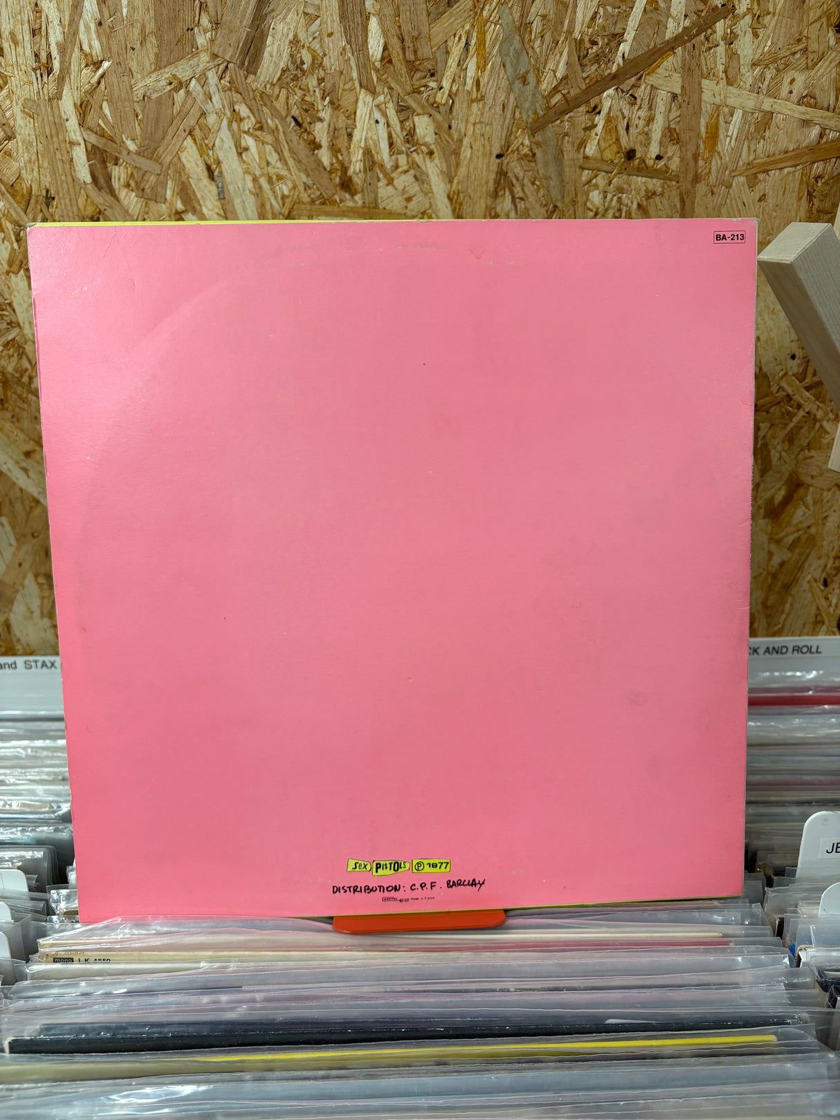 Sex Pistols - Never Mind The Bollocks - French Press - VINYL