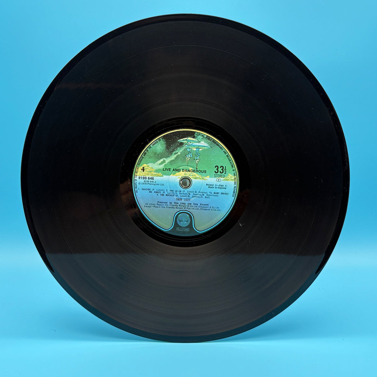 Thin Lizzy - Live And Dangerous Live Album Vinyl