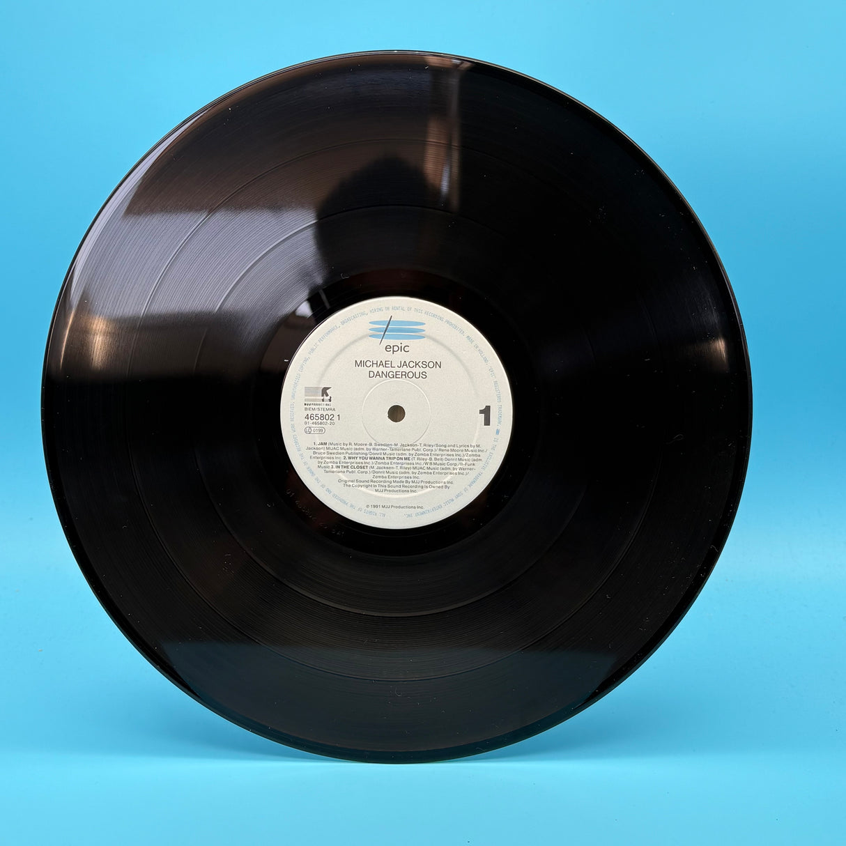 Michael Jackson - Dangerous First Press Vinyl