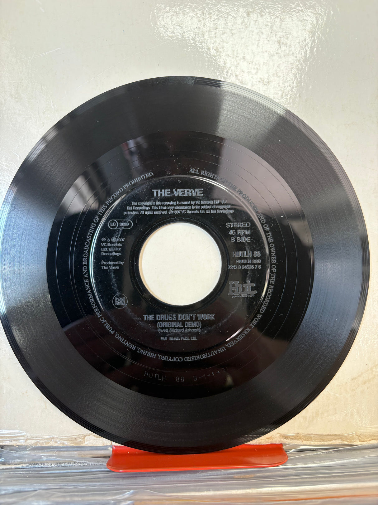 The Verve - The Drugs Don’t Work Jukebox 7” single Vinyl