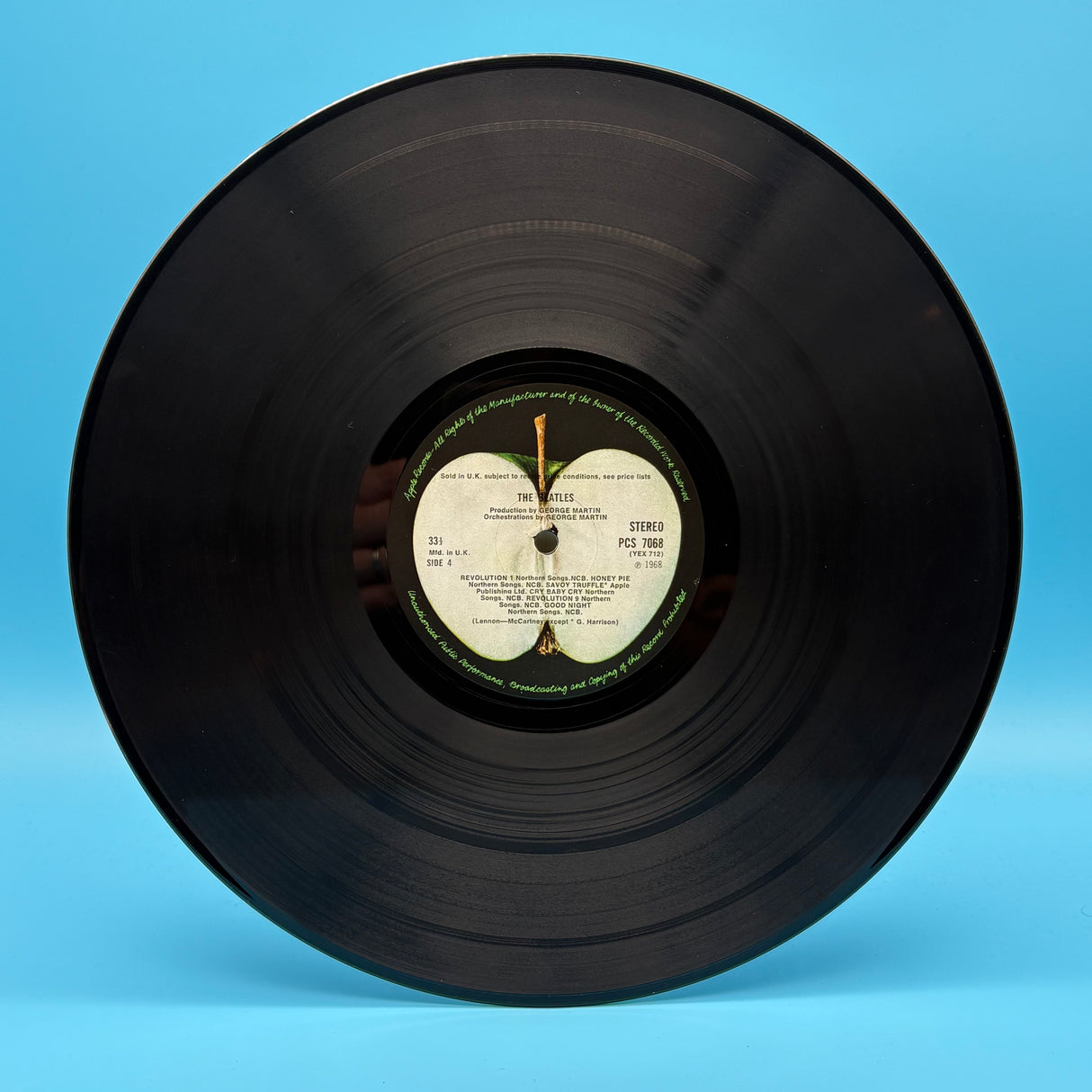 The Beatles - The White Album 0450934 Stereo EMI On Labels Vinyl