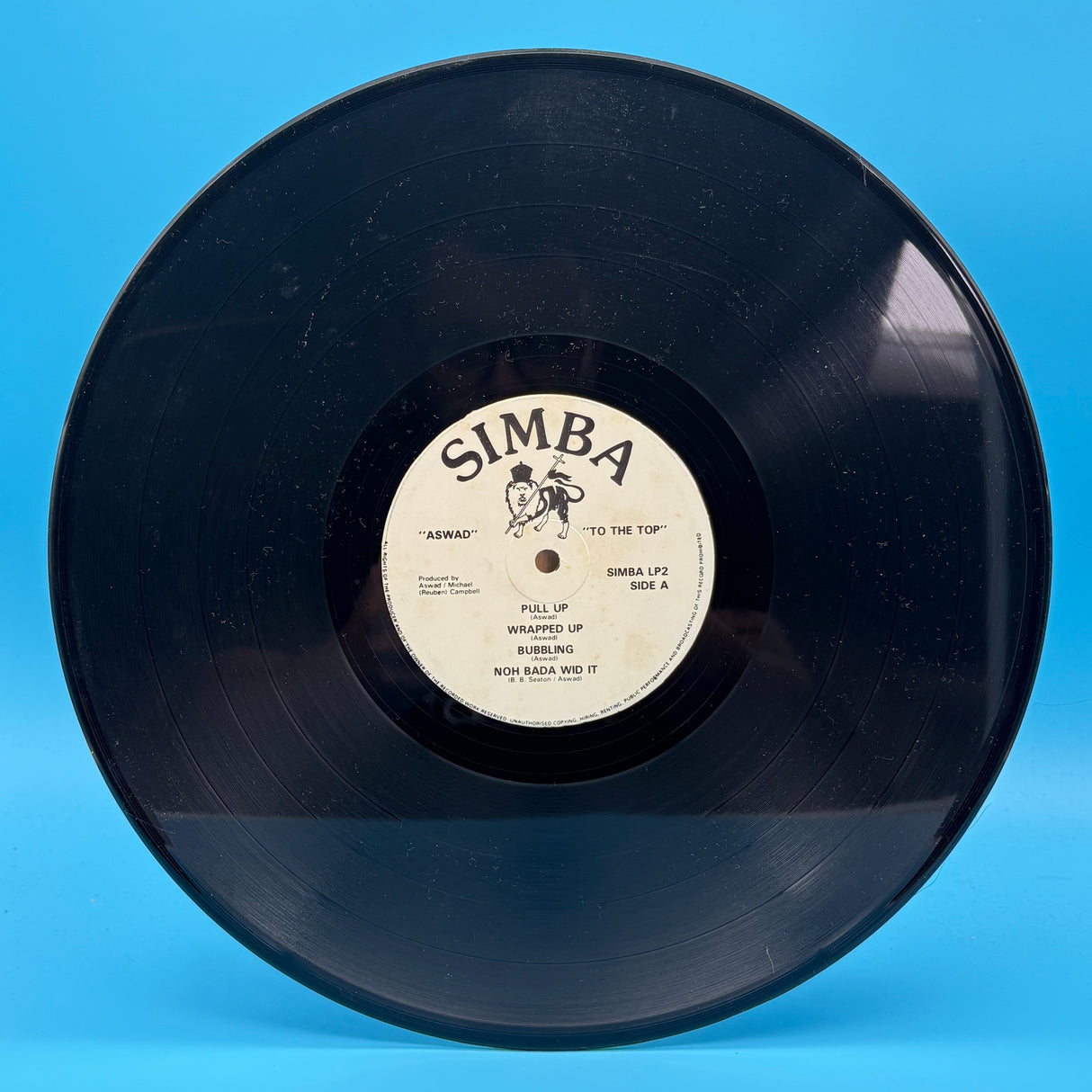 Aswad - To The Top Vinyl