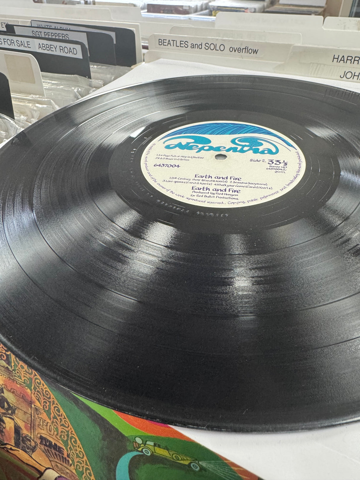 Earth and Fire - RARE 1971 Original - Nepantha Label