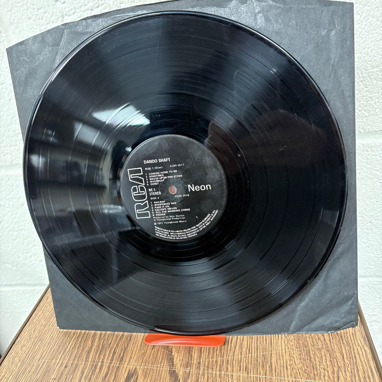 Dando Shaft - S/T - RCA Neon Label - VINYL