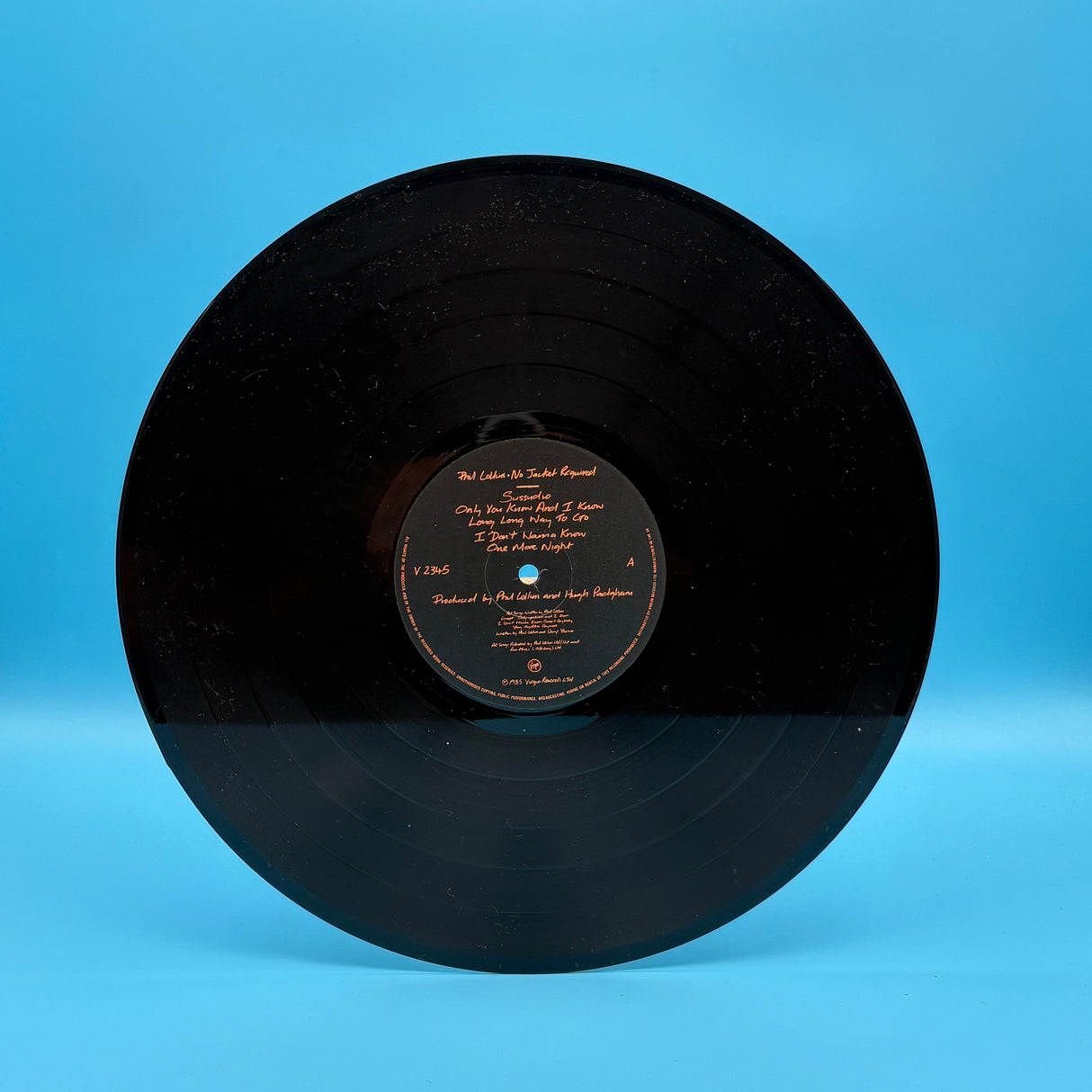 Phil Collins - No Jacket Required Vinyl