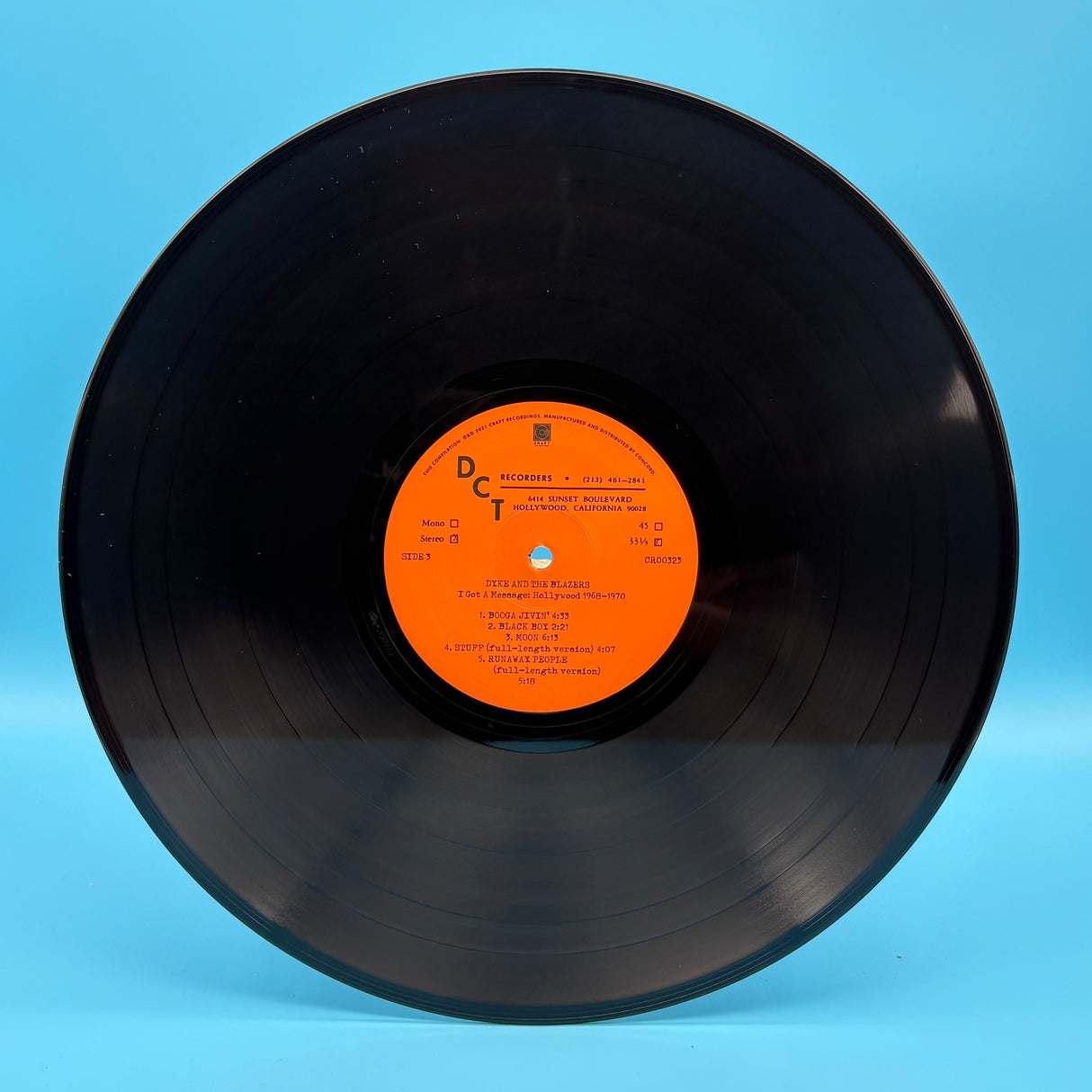 Dyke And The Blazers - I Got A Message Hollywood 1968-1970 Vinyl