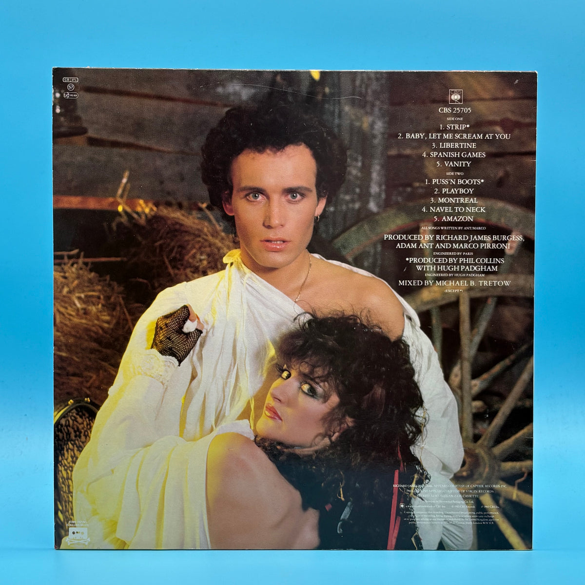 Adam Ant - Strip Vinyl