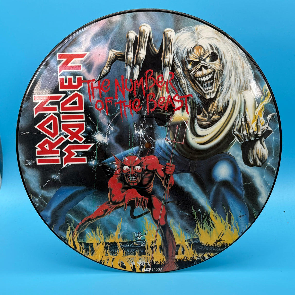 Iron Maiden - The Number Of The Beast Original Picture Disc Vinyl